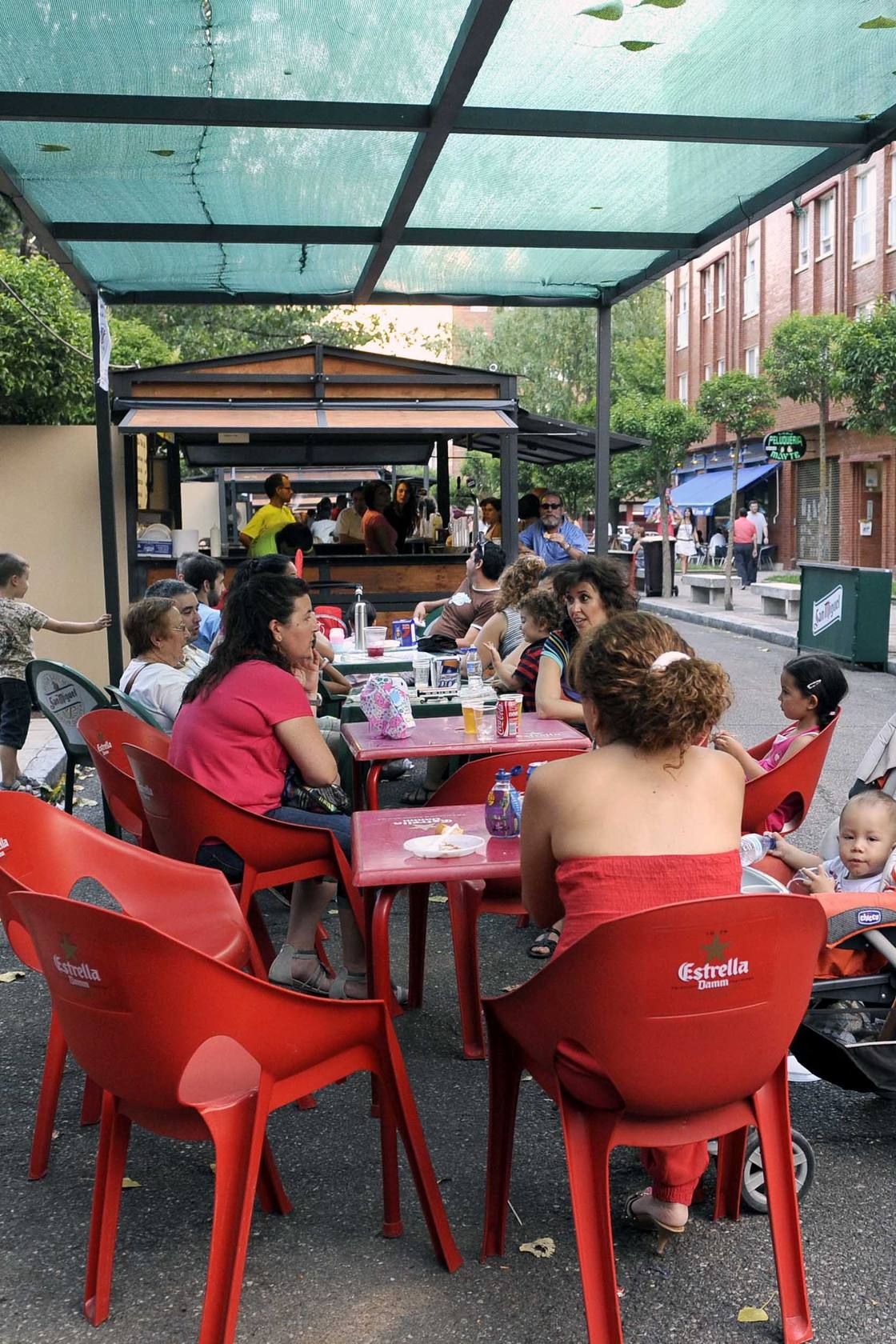 Fiestas en el barrio vallisoletano de las Delicias
